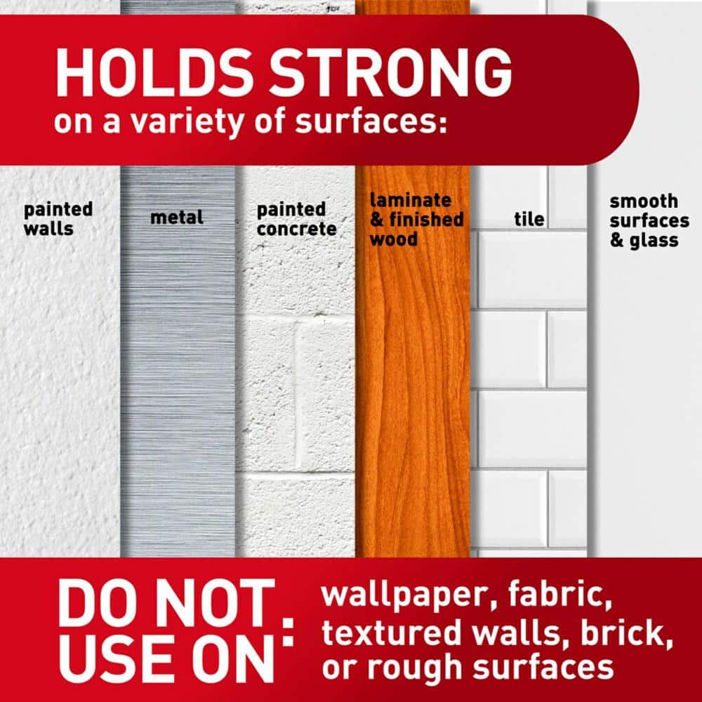 3M Command Small Picture Hanging Strips, Gallery Wall Value Pack, 16 Pairs Hold up to 4 lbs per 4 pairs (17205-16ES)