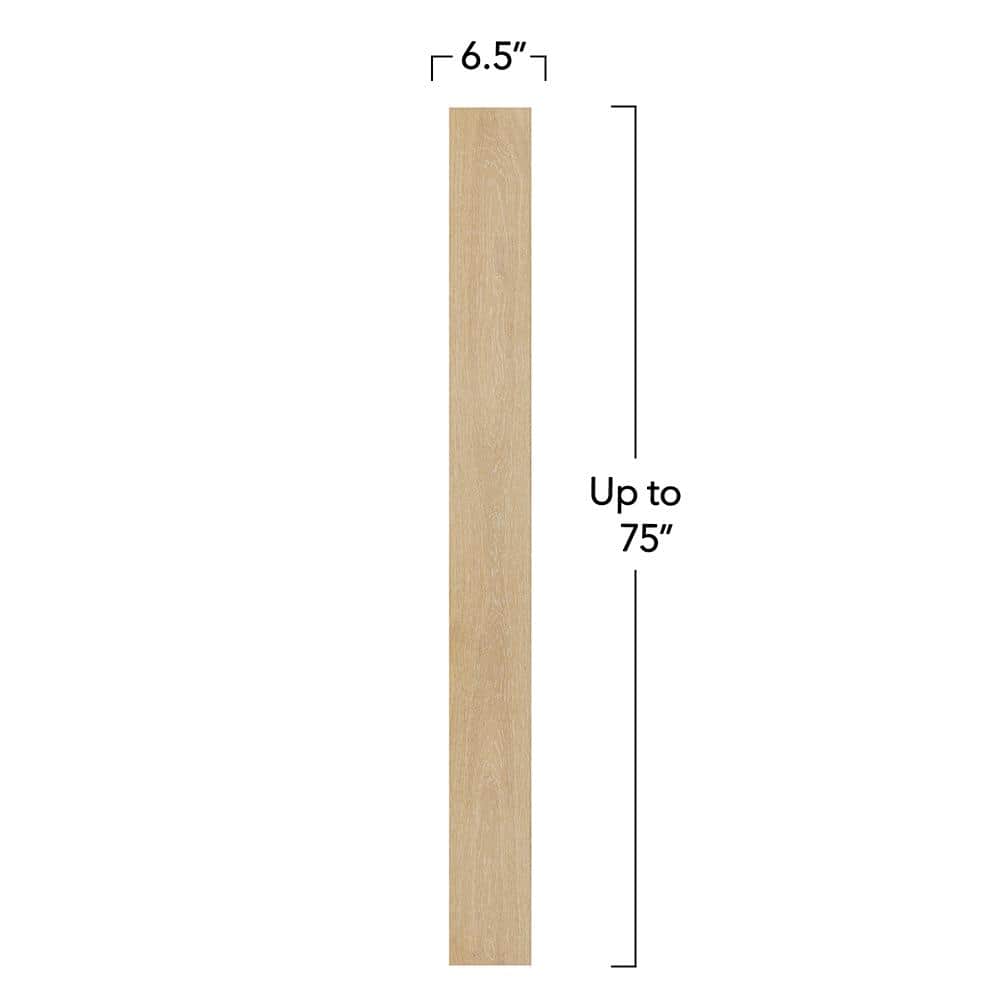 Mohawk Village Square Conch Oak 0.37 in. T x 6.5 in. W Wirebrushed Engineered Hardwood Flooring (27 sq. ft./case)