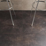 Ivy Hill Tile Duren 28mil Concreto Obsidian 18 in. x 36 in. Glue Down Luxury Vinyl Tile Flooring (36 sq. ft.)