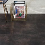 Ivy Hill Tile Duren 28mil Concreto Obsidian 18 in. x 36 in. Glue Down Luxury Vinyl Tile Flooring (36 sq. ft.)