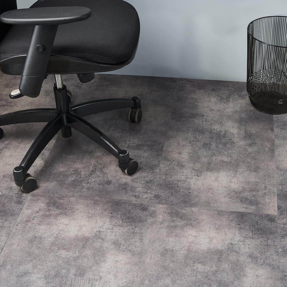 Ivy Hill Tile Duren 28mil Riverstone Camel 18 in. x 36 in. Glue Down Luxury Vinyl Tile Flooring (36 sq. ft.)