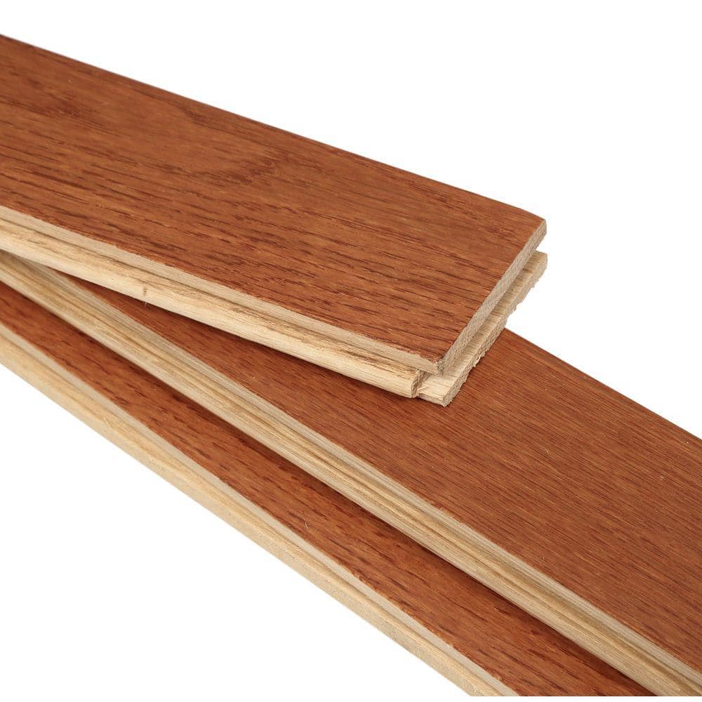 Bruce American Originals Copper Dark Red Oak 3/4 in. T x 2-1/4 in. W Smooth Solid Hardwood Flooring (20 sq.ft./ctn)