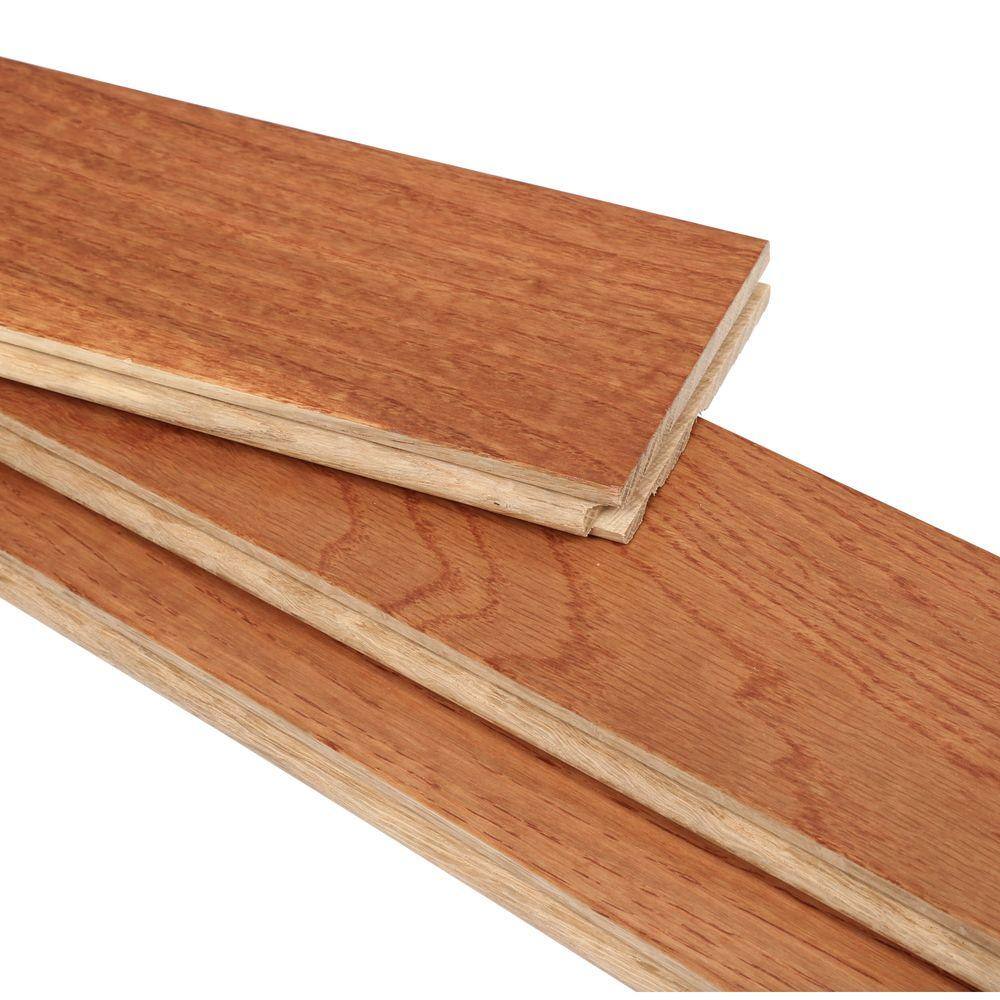 Bruce American Originals Copper Dark Oak 3/4 in. T x 3-1/4 in. W Smooth Solid Hardwood Flooring (22 sq.ft./ctn)