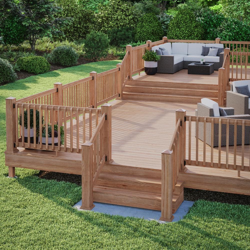 Deckorators 6 in. x 6 in. Copper Pyramid Post Point