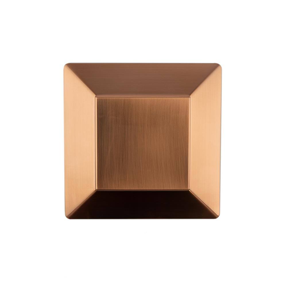Deckorators 6 in. x 6 in. Victoria Copper Plateau Cedar Post Cap