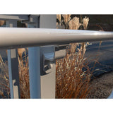 EZ Handrail 3 ft. Copper Vein Aluminum Round Straight Handrail Kit