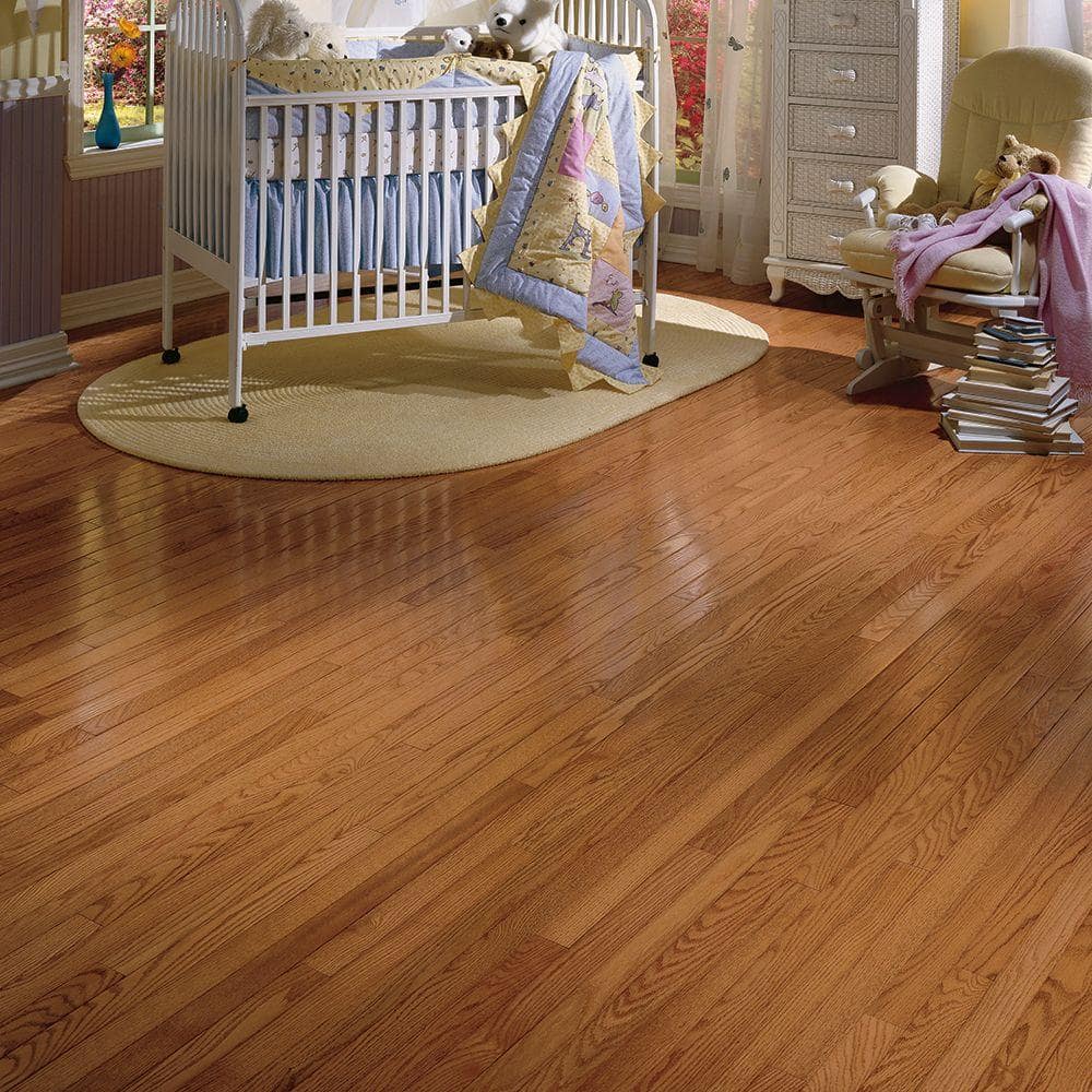 Bruce American Originals Copper Light Red Oak 3/4 in. T x 2-1/4 in. W Smooth Solid Hardwood Flooring (20 sq.ft./ctn)
