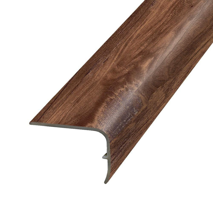 PERFORMANCE ACCESSORIES Copper Vinyl Stair Nose Molding — 1.32 in. Thick x 1.88 in. Wide x 78.7 in. Length