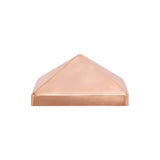 Protectyte NOMINAL 8 in. x 8 in. Pyramid Slip Over Copper Fence Post Cap