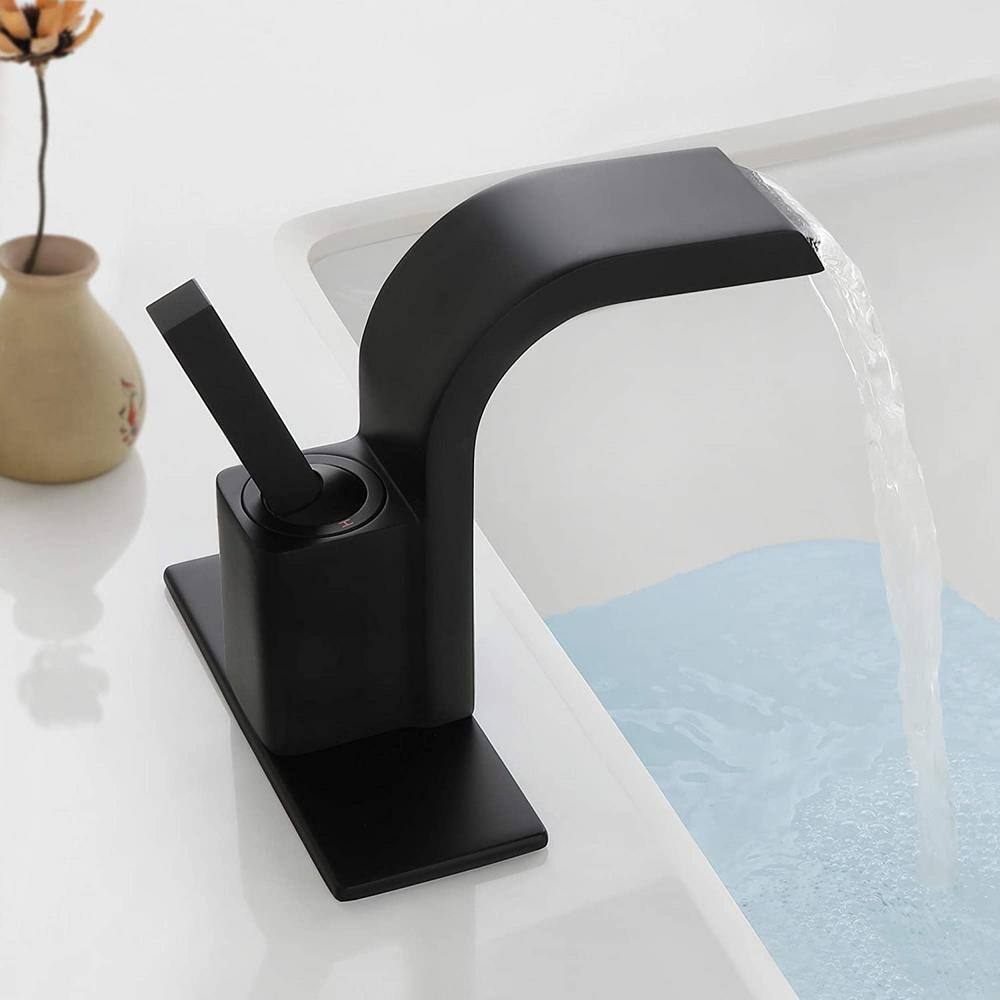 Modern Copper Double Handle Bathroom Sink Faucet - CUPC Certified