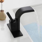 Modern Copper Double Handle Bathroom Sink Faucet - CUPC Certified