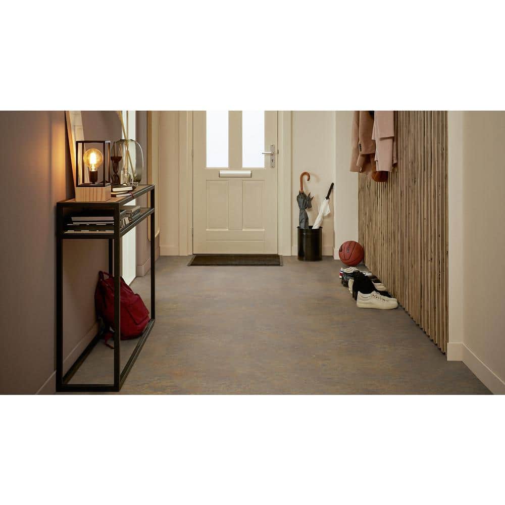 Marmoleum Cinch Loc Seal Cork Tree 9.8 mm T x 11.81 in. W x 11.81 in. L Laminate Flooring (6.78 sq. ft./case)