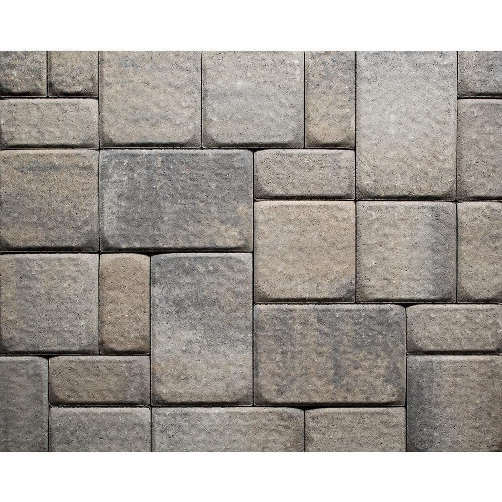 Oldcastle Mega Kingston 3-Piece Cotswold Mist Paver Kit (300-Piece Pallet)