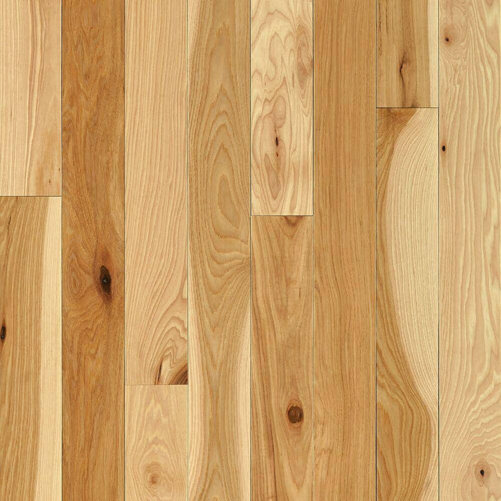 Bruce American Treasure Country Natural Hickory 3/4 in. T x 3-1/4 in. W Smooth Solid Hardwood Flooring (22 sq.ft./ctn)