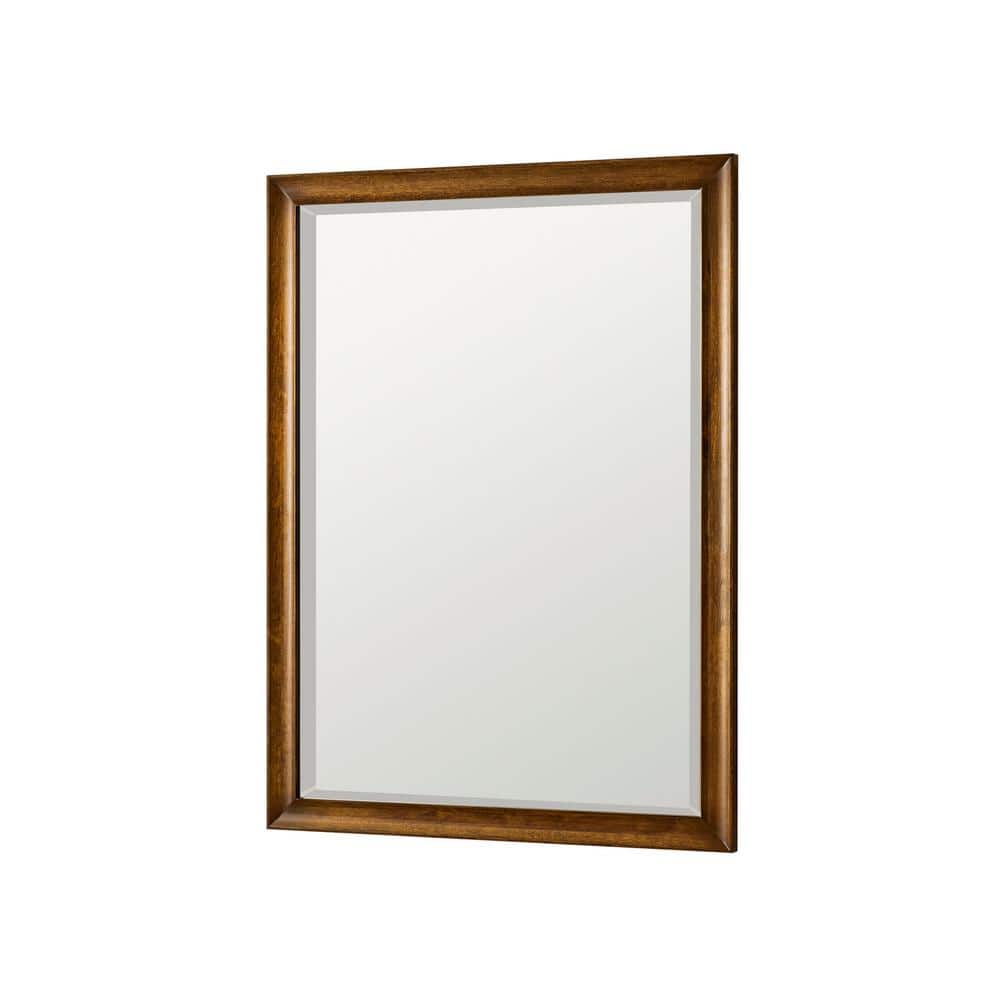 James Martin Vanities Glenbrooke 30" x 40" Rectangular Vanity Mirror in Country Oak