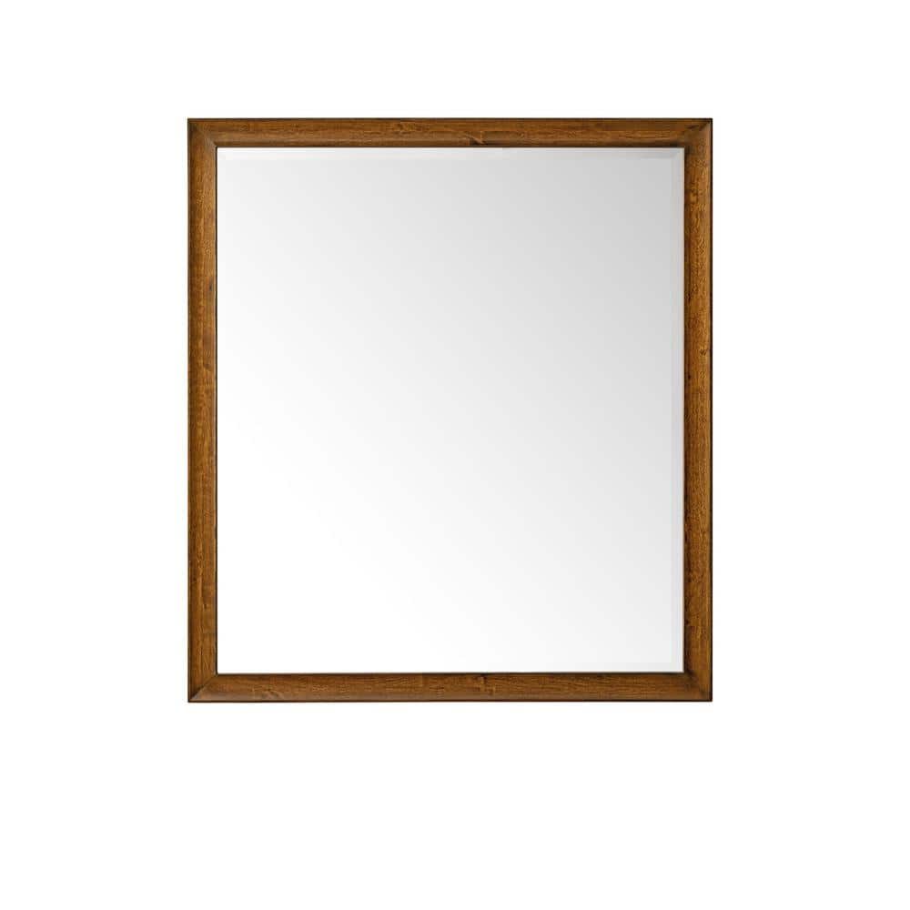 James Martin Vanities Glenbrook 36" x 40" Rectangular Vanity Mirror in Country Oak