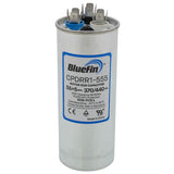 Bluefin CPDRR1-555 capacitor - front view (Product Type: Capacitor; Voltage: 440/370V)
