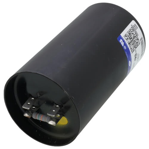 Trane CPT02327 capacitor - detail view (Voltage: 330v; MFD: 140-160)