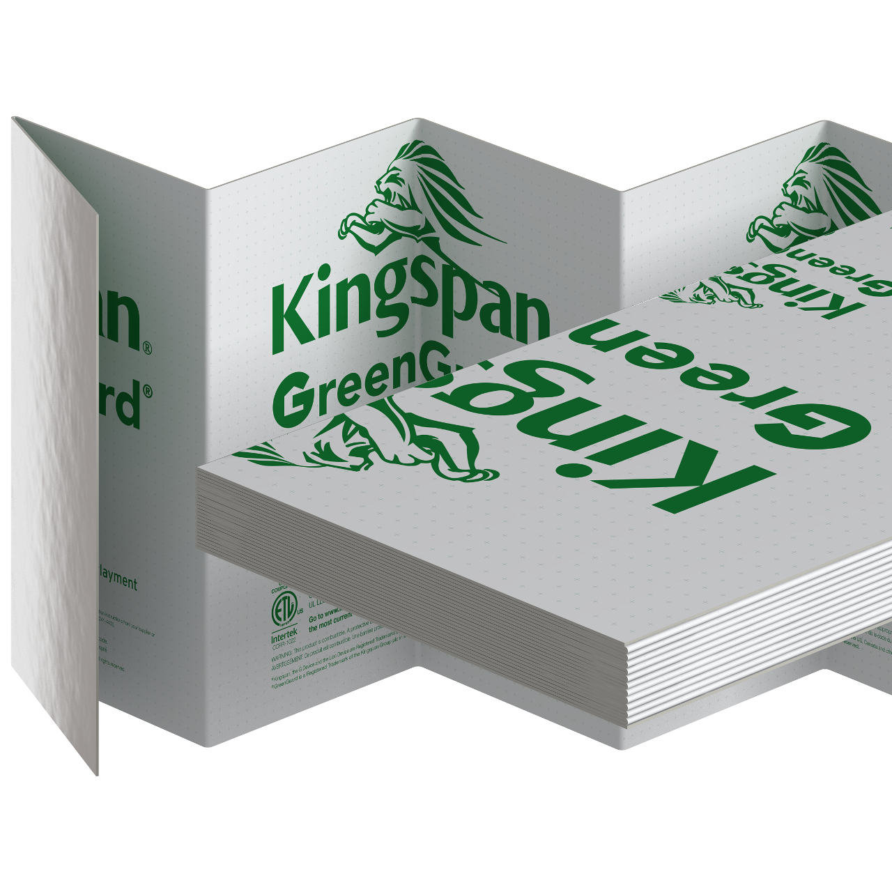 Kingspan GreenGuard Q Series Fanfold .3" x 4' x 48'