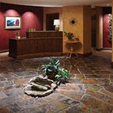 Daltile Natural Stone Collection Mongolian Spring 12 in. x 12 in. Slate Floor and Wall Tile (10 sq. ft. / case)