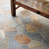 Daltile Natural Stone Collection Mongolian Spring 12 in. x 12 in. Slate Floor and Wall Tile (10 sq. ft. / case)
