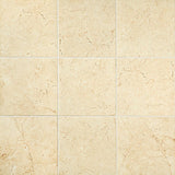 American Olean Mirasol Crema Laila 24-in x 24-in Glazed Porcelain Marble-Look Tile, 4-Pack