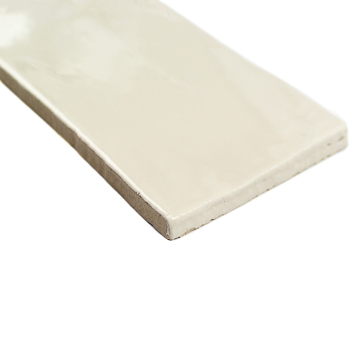 Lancaster Vanilla Cream 3x12 Polished Ceramic Subway Tile - Lux Tile