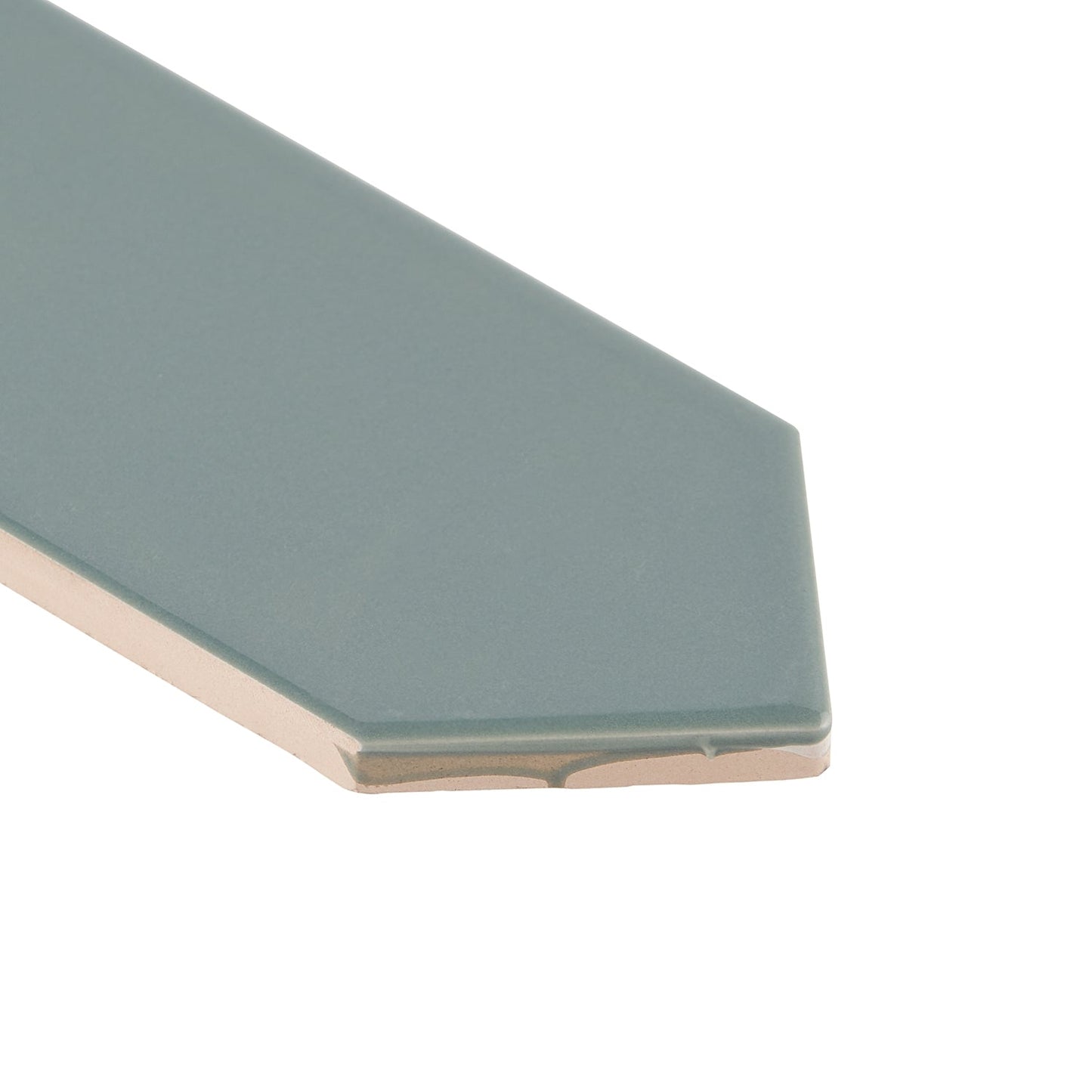 Kent Jade Green 3x12 Picket Polished Ceramic Wall Tile