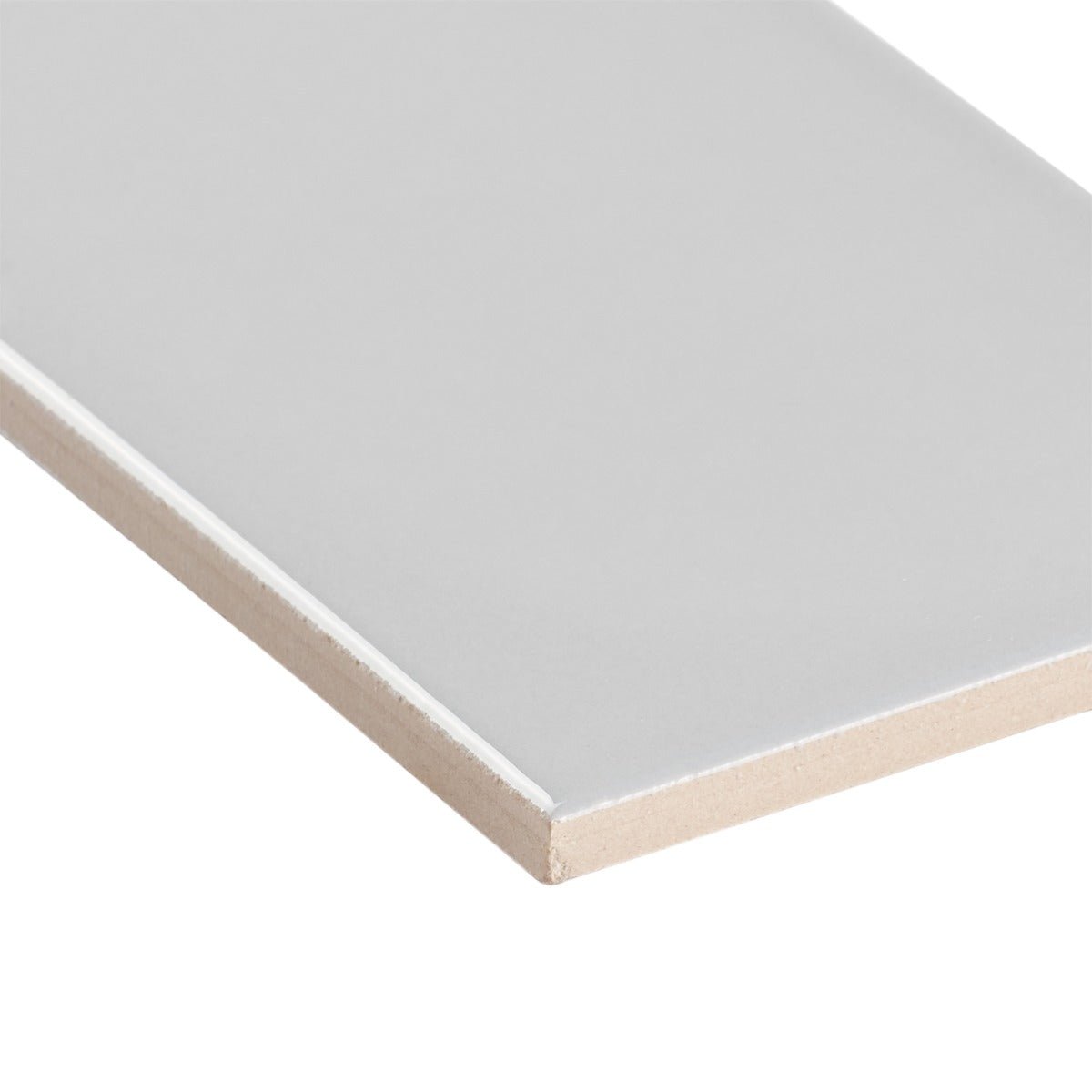 Park Hill Light Gray 4x12 Polished Porcelain Subway Tile