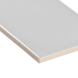 Park Hill Light Gray 4x12 Polished Porcelain Subway Tile
