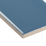 Park Hill Blue 3x6 Polished Porcelain Subway Tile