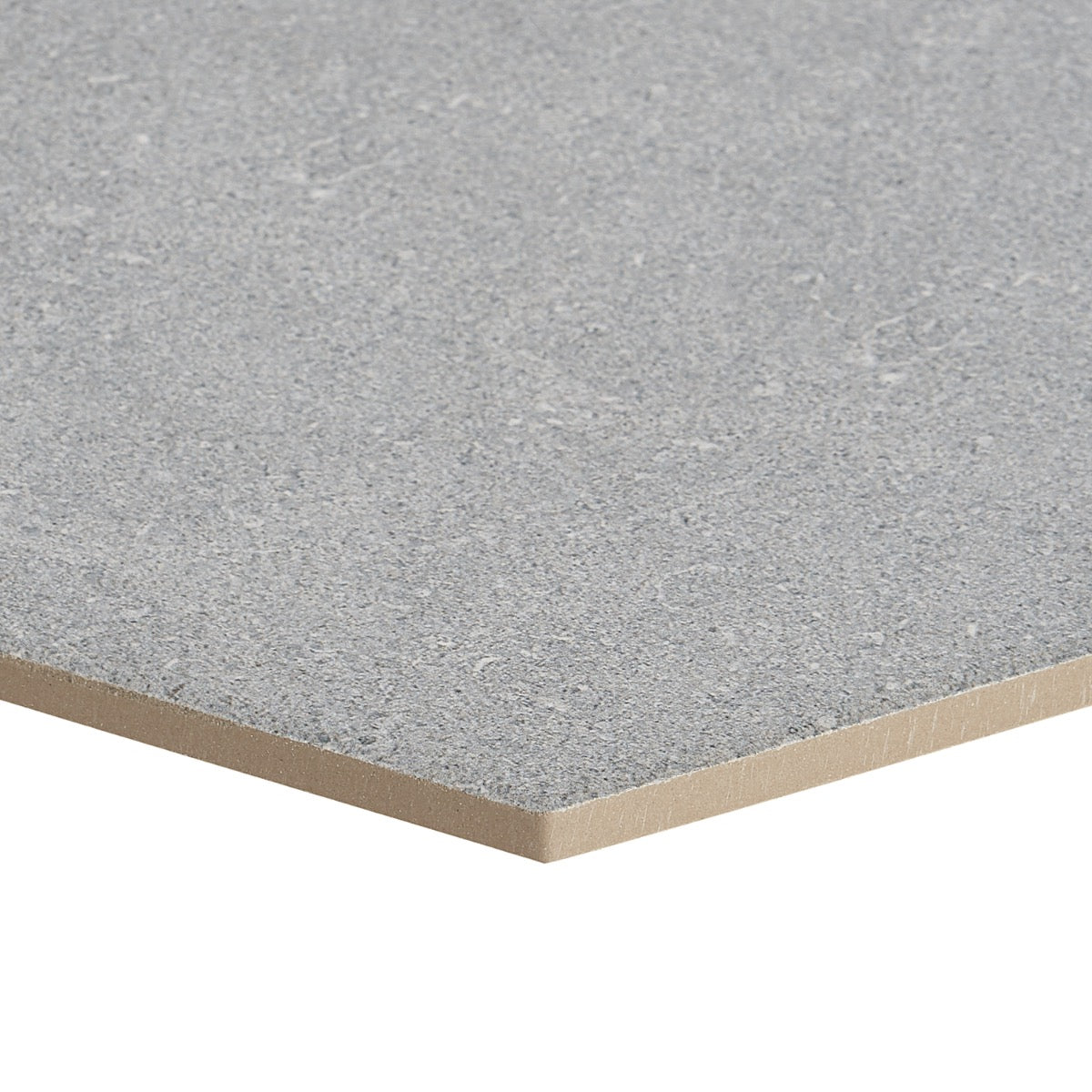 Texstone Gris Gray 9" Hexagon Matte Porcelain Tile - Lux Tile
