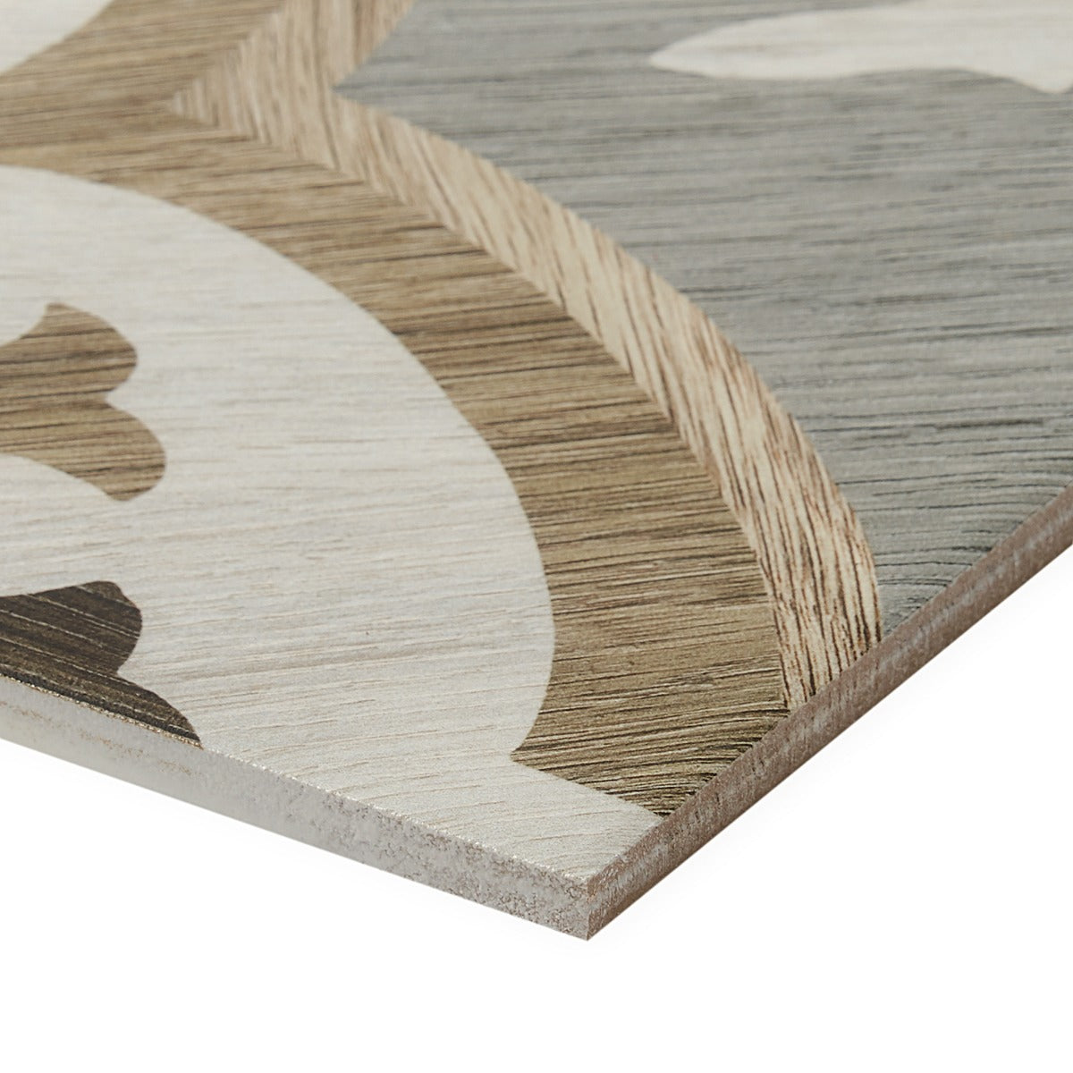 Delancey Briar Oak Multicolor 8x8 Matte Porcelain Tile - Lux Tile