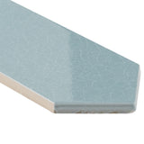Tehama Crackled Blue 3x12 Ceramic Tile - Lux Tile