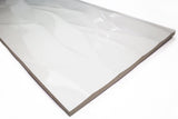 Billowy Clouds White 12x36 Polished Ceramic Wall Tile - Lux Tile