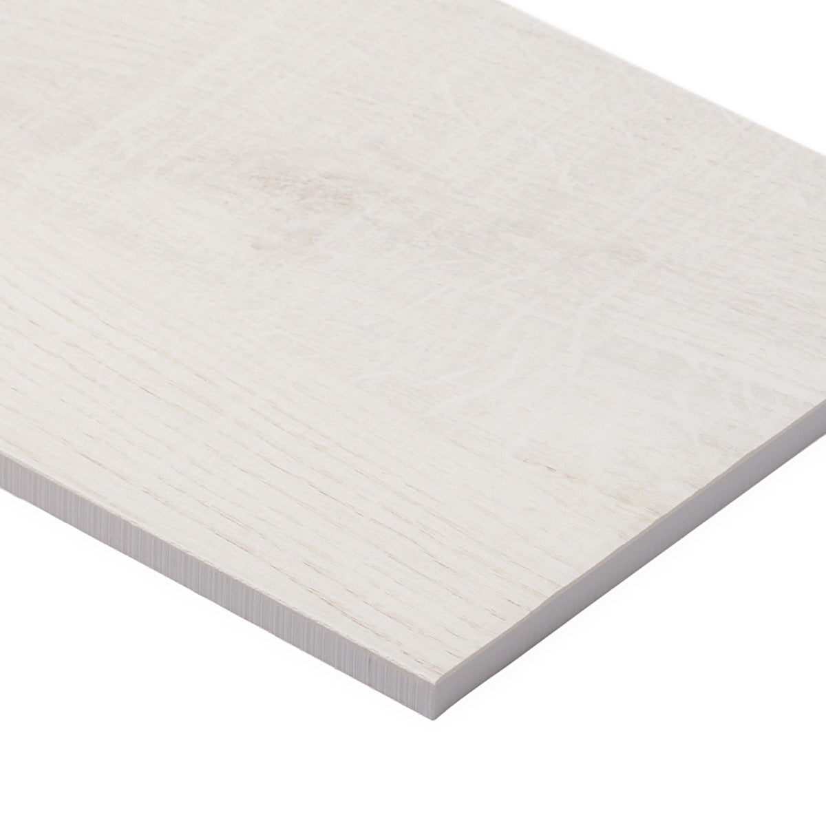 Silkwood White Matte Porcelain Tile - 8x48 Wood Look