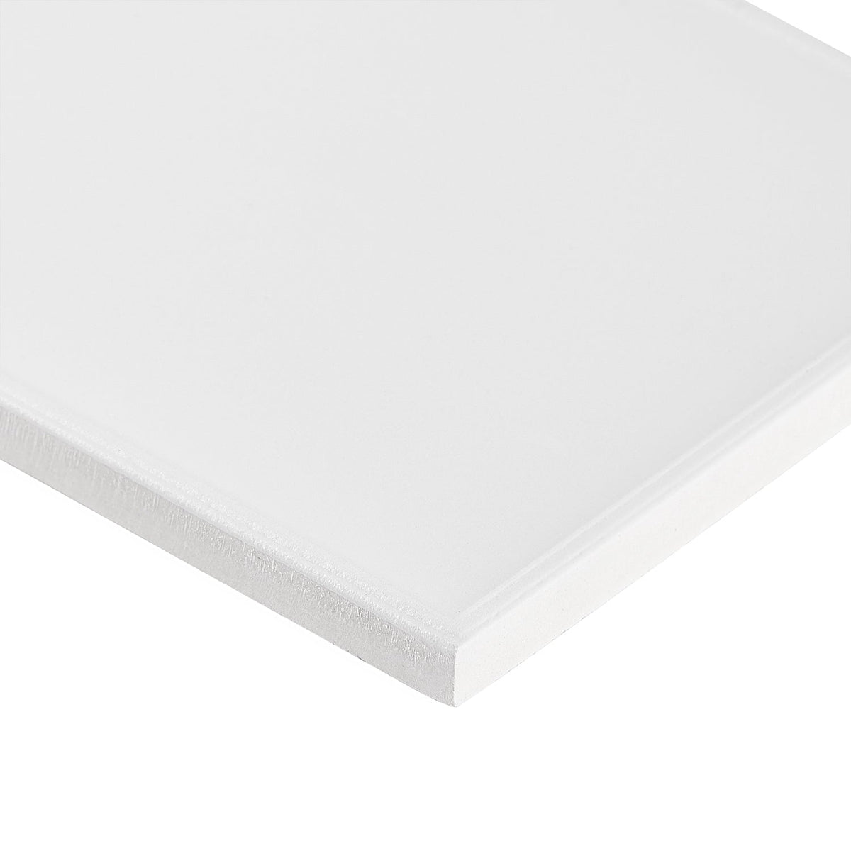 Stacy Garcia Maddox Frame White 4x8 Matte Ceramic Subway Tile