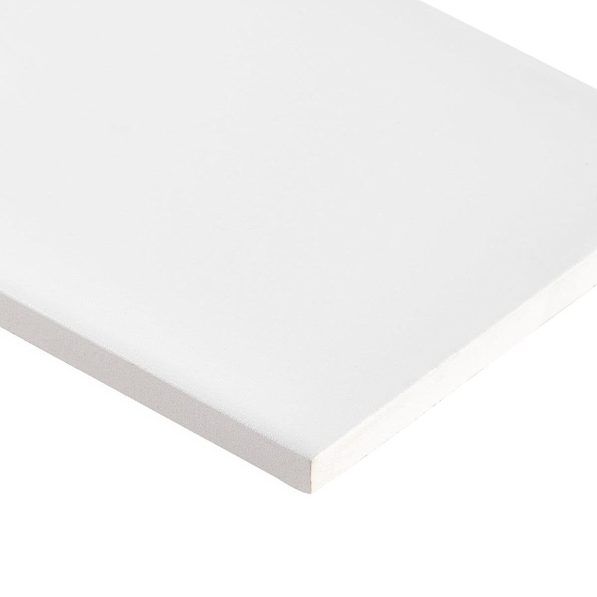 Stacy Garcia Maddox White Matte Ceramic Subway Wall Tile 4x8