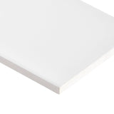 Stacy Garcia Maddox White Matte Ceramic Subway Tile 4x8