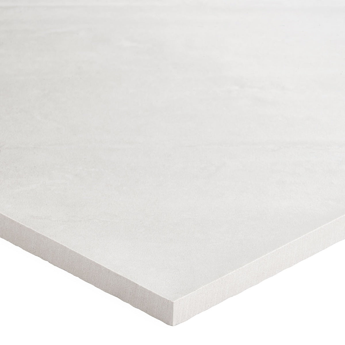 Lux Tile Sculpt White Chevron 24x48 Natural Porcelain Tile