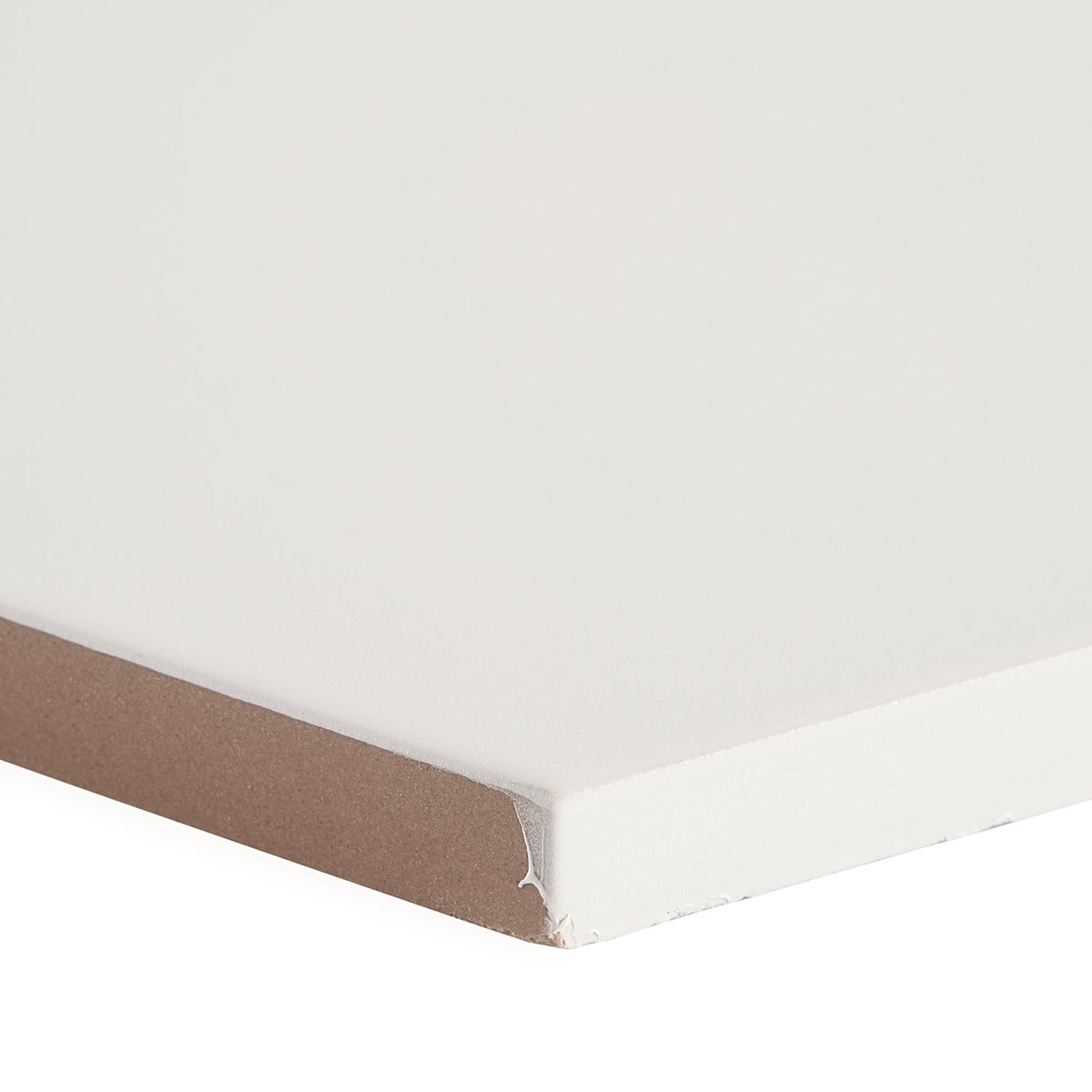 HexArt Blanco White Matte Porcelain Tile - 8" Hexagon