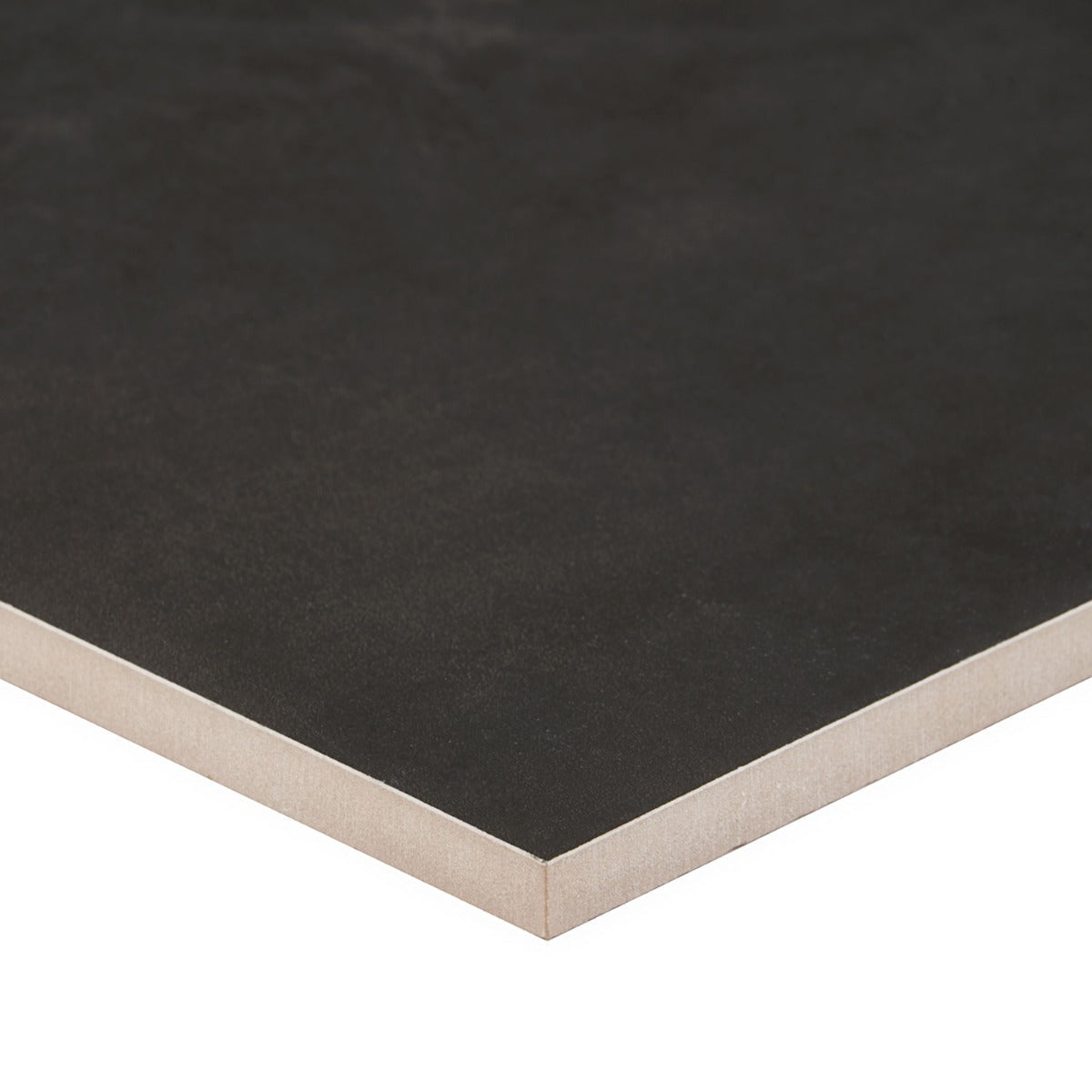 Elizabeth Sutton Charcoal Black Matte Porcelain Tile 8x8
