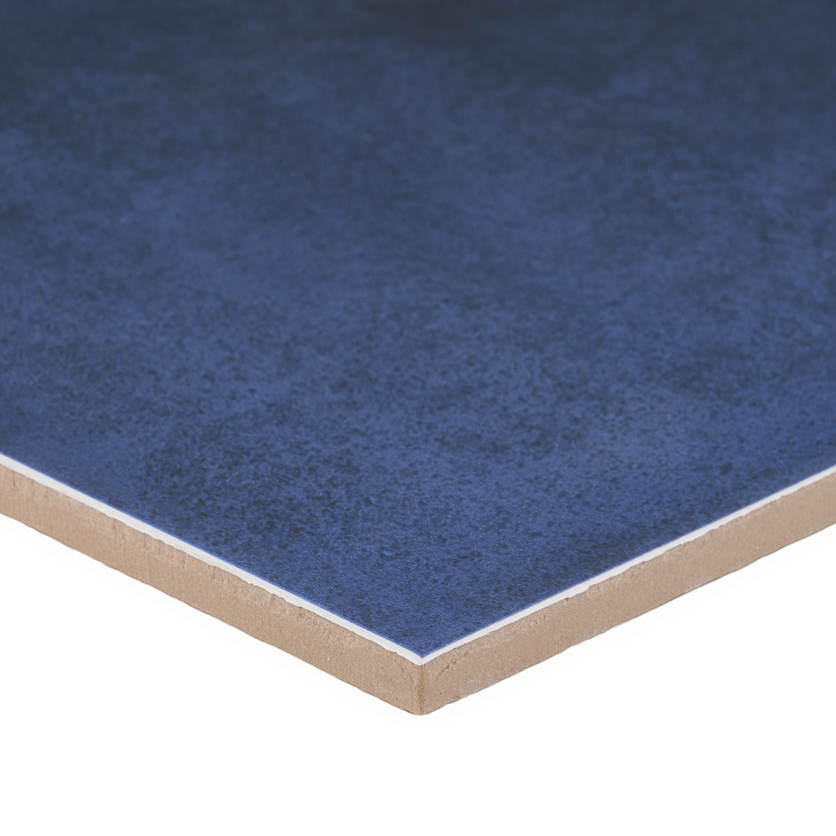 Art Geo Blue 8x8 Matte Porcelain Tile by Elizabeth Sutton