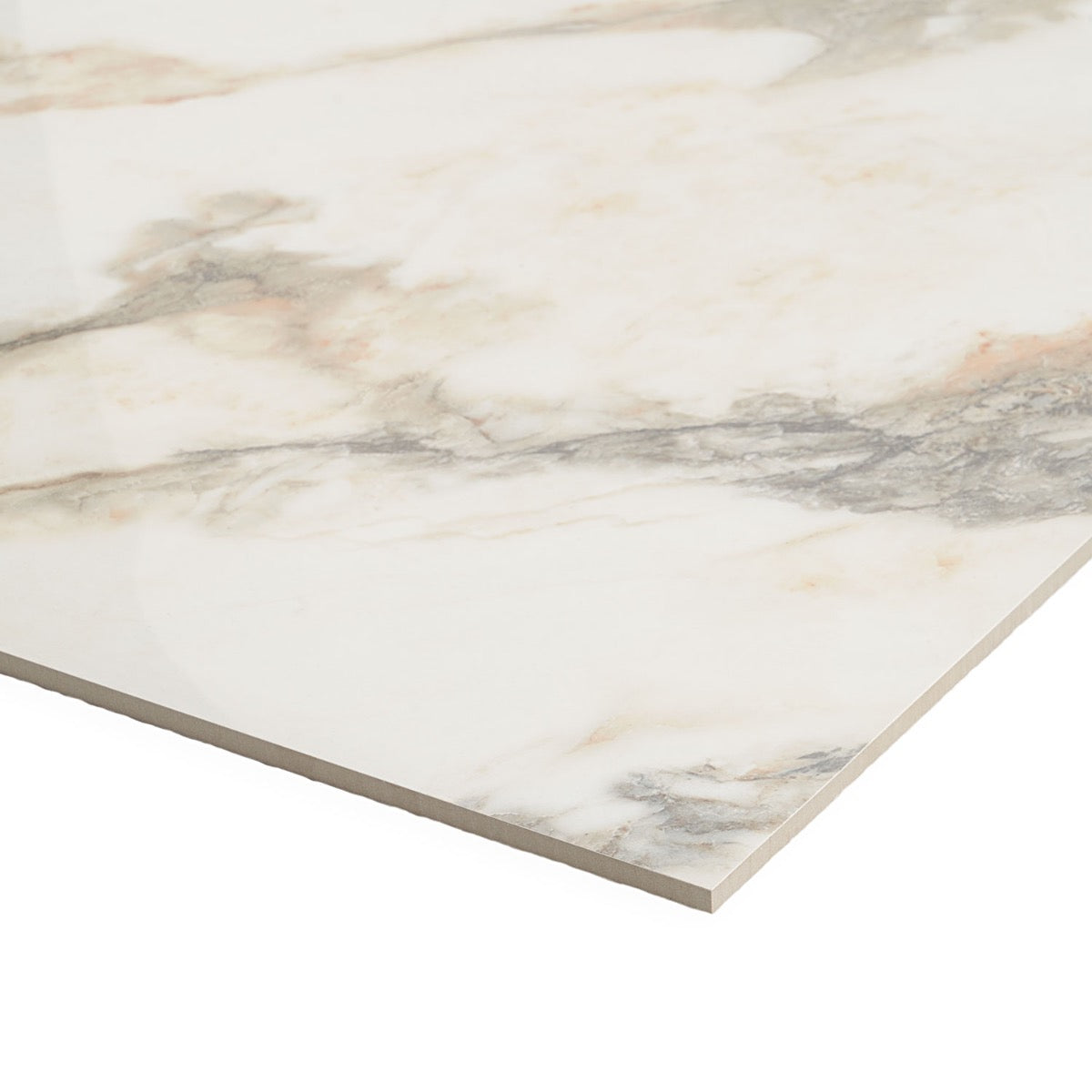 DreamStone Calacatta Rustico Polished Porcelain Tile - 24x24