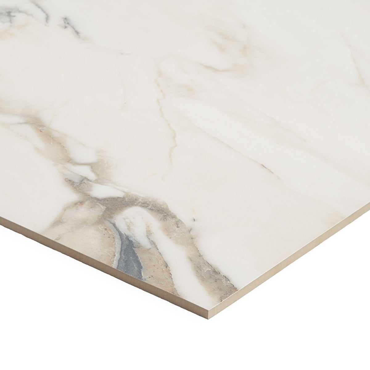 Dreamstone Calacatta Rustico Beige 24x48 Polished Porcelain Tile