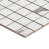 DreamStone Statuario Valley 2x2 Matte Porcelain Mosaic Tile