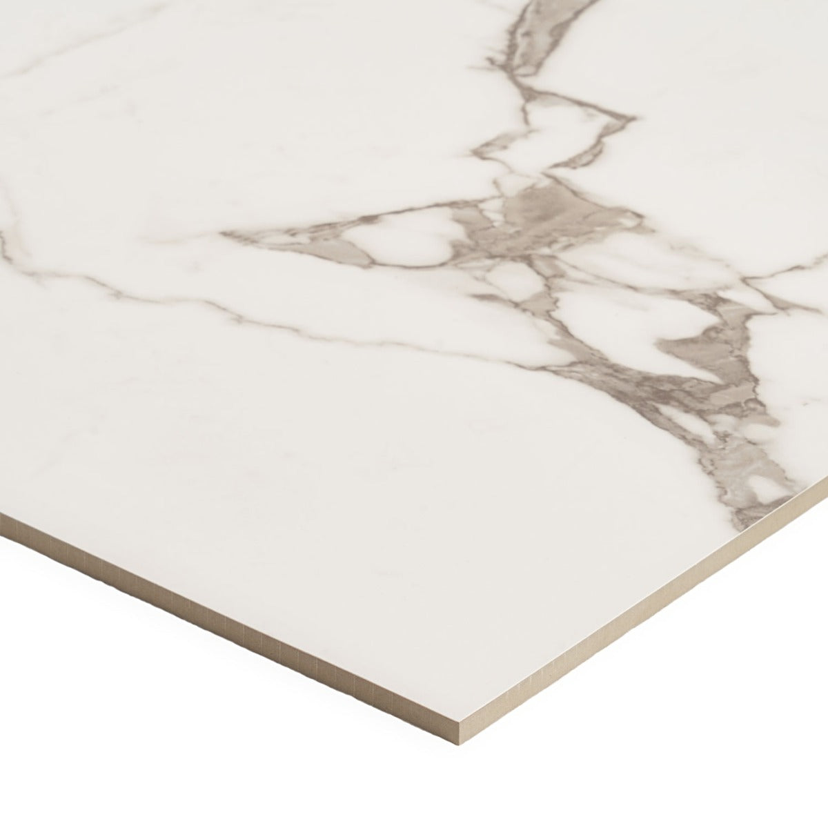 DreamStone Statuario Venato White 24x48 Polished Porcelain Tile
