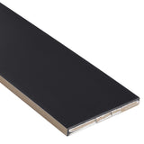 Roller Black Matte Porcelain Subway Tile - 3x11 Inch