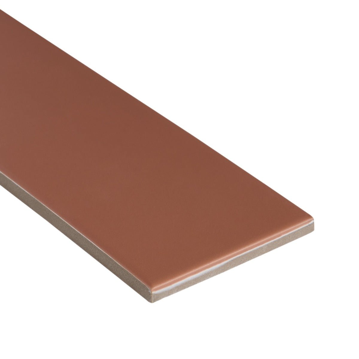 Roller Terracotta Matte Porcelain Subway Tile - 3x11