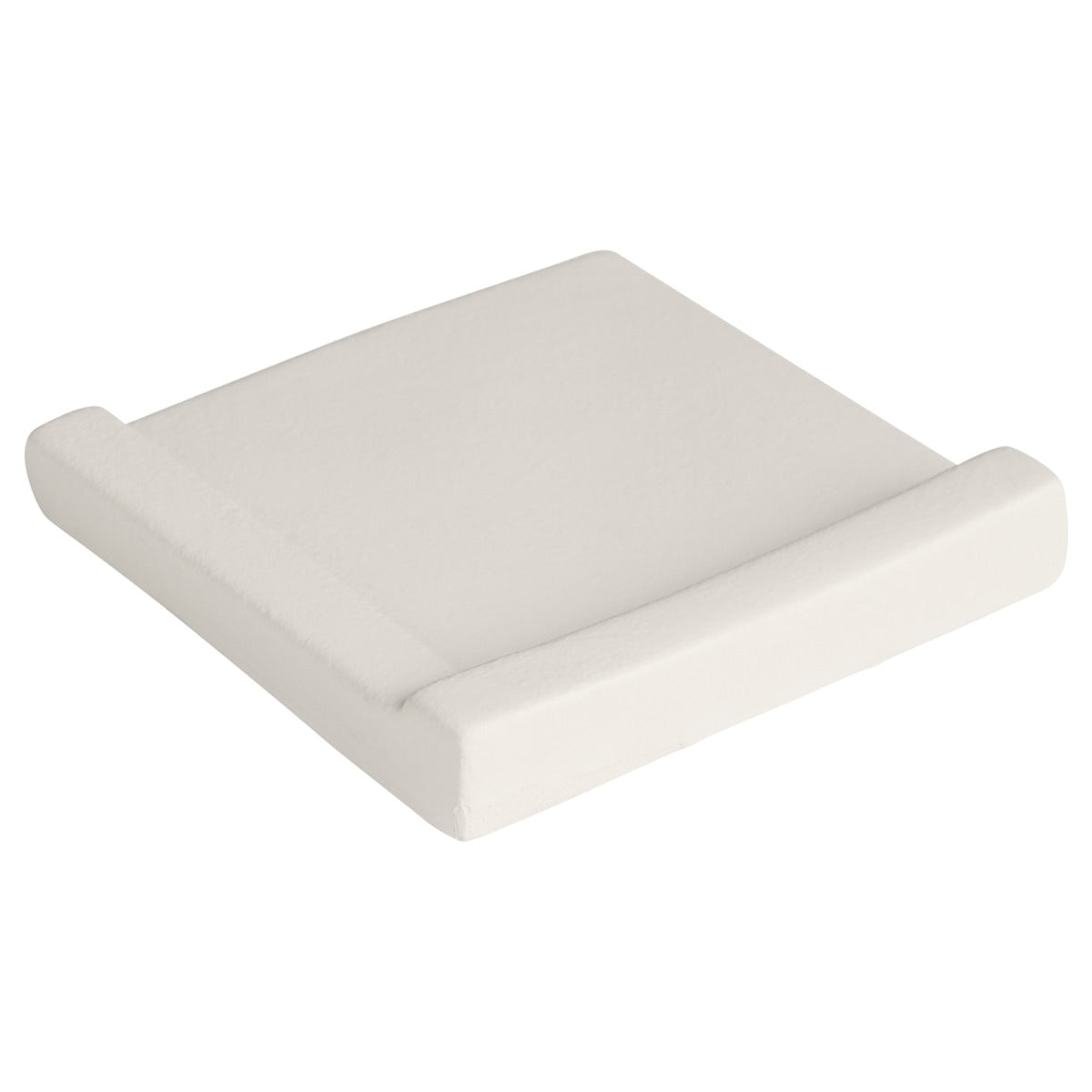 Roller Cross White 4x4 Handmade Matte Ceramic Tile - Lux Tile